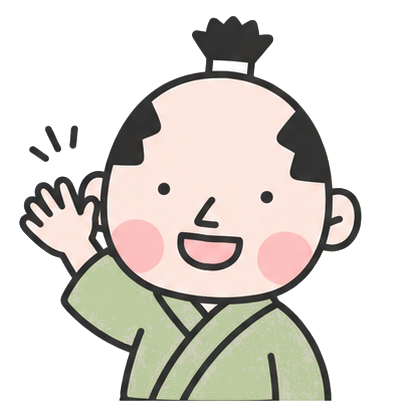 手を振るHAGAKURE君